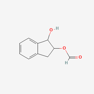 1-Hydroxy-2,3-dihydro-1H-inden-2-yl formate