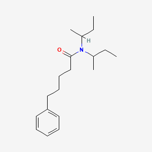 N,N-Di(butan-2-yl)-5-phenylpentanamide