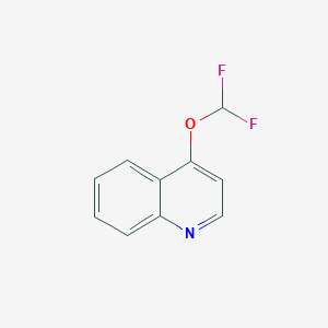 B1435681 4-(Difluoromethoxy)quinoline CAS No. 1261458-57-4
