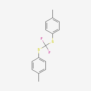 1,1'-[(Difluoromethylene)disulfanediyl]bis(4-methylbenzene)