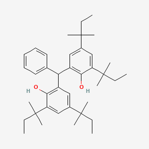 2,2'-(Phenylmethylene)bis[4,6-bis(2-methylbutan-2-yl)phenol]