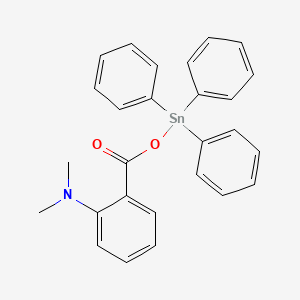 N,N-Dimethyl-2-{[(triphenylstannyl)oxy]carbonyl}aniline