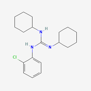 N-(2-Chlorophenyl)-N',N''-dicyclohexylguanidine