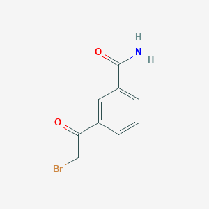 3-(Bromoacetyl)benzamide