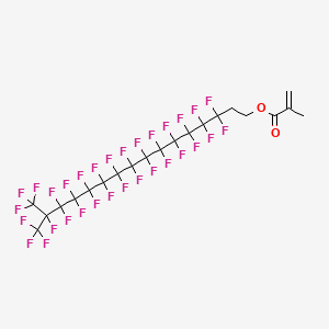 3,3,4,4,5,5,6,6,7,7,8,8,9,9,10,10,11,11,12,12,13,13,14,14,15,16,16,16-Octacosafluoro-15-(trifluoromethyl)hexadecyl methacrylate