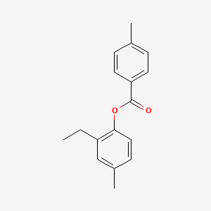 2-Ethyl-4-methylphenyl 4-methylbenzoate