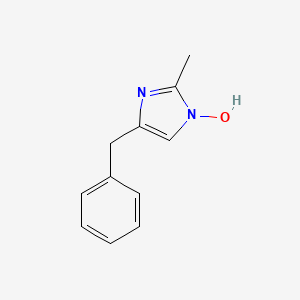 4-Benzyl-2-methyl-1H-imidazol-1-ol