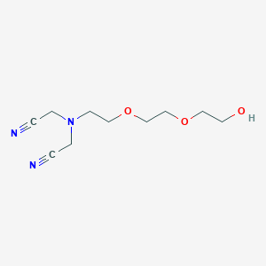 2,2'-({2-[2-(2-Hydroxyethoxy)ethoxy]ethyl}azanediyl)diacetonitrile