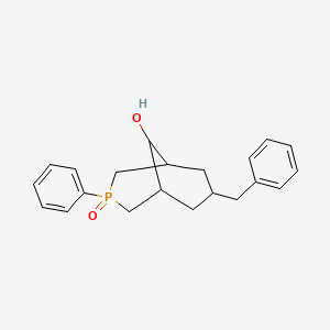 7-Benzyl-9-hydroxy-3-phenyl-3lambda~5~-phosphabicyclo[3.3.1]nonan-3-one