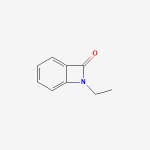 7-Ethyl-7-azabicyclo[4.2.0]octa-1,3,5-trien-8-one