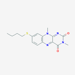 8-(Butylsulfanyl)-3,10-dimethylbenzo[g]pteridine-2,4(3H,10H)-dione