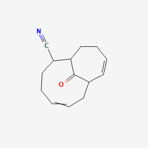 13-Oxobicyclo[6.4.1]trideca-5,9-diene-2-carbonitrile