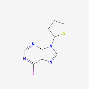 6-Iodo-9-(thiolan-2-yl)purine