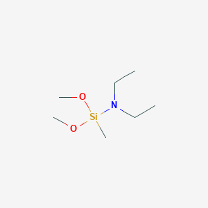 N,N-Diethyl-1,1-dimethoxy-1-methylsilanamine