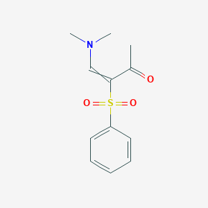 3-(Benzenesulfonyl)-4-(dimethylamino)but-3-en-2-one