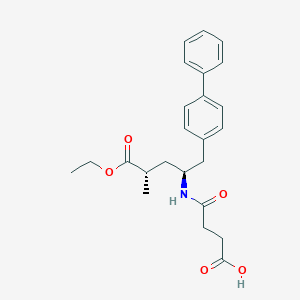 molecular formula C24H29NO5 B1435712 (2S,4S)-沙库巴曲缬沙坦 CAS No. 149709-63-7