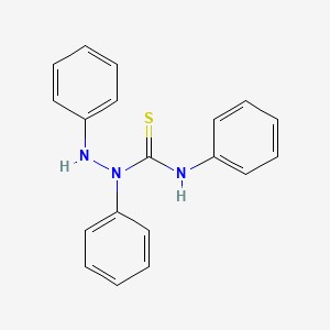 N,1,2-Triphenylhydrazine-1-carbothioamide