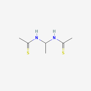 N,N'-(Ethane-1,1-diyl)diethanethioamide