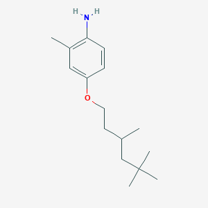 2-Methyl-4-[(3,5,5-trimethylhexyl)oxy]aniline