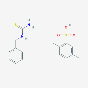 Benzylthiourea;2,5-dimethylbenzenesulfonic acid