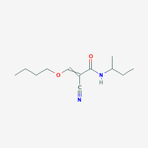 N-(Butan-2-yl)-3-butoxy-2-cyanoprop-2-enamide