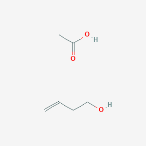 Acetic acid;but-3-en-1-ol