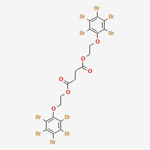 Bis[2-(pentabromophenoxy)ethyl] butanedioate