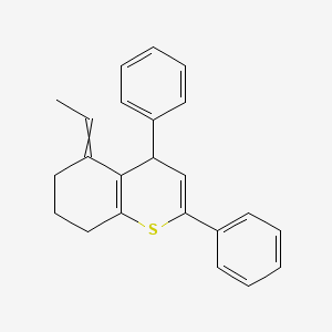 5-Ethylidene-2,4-diphenyl-5,6,7,8-tetrahydro-4H-1-benzothiopyran