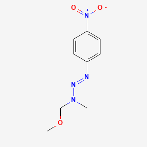 (1E)-3-(Methoxymethyl)-3-methyl-1-(4-nitrophenyl)triaz-1-ene