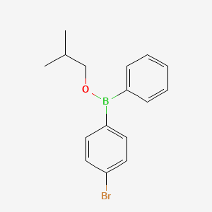 2-Methylpropyl (4-bromophenyl)phenylborinate