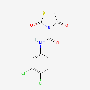 N-(3,4-Dichlorophenyl)-2,4-dioxo-1,3-thiazolidine-3-carboxamide