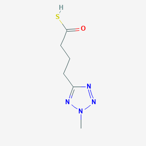 4-(2-Methyl-2H-tetrazol-5-yl)butanethioic S-acid