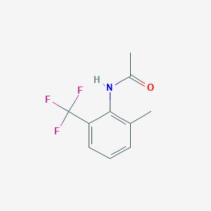 N-[2-Methyl-6-(trifluoromethyl)phenyl]acetamide