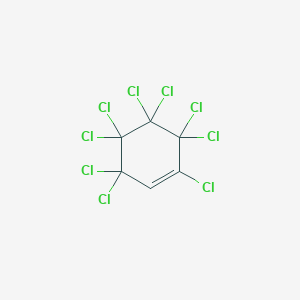 1,3,3,4,4,5,5,6,6-Nonachlorocyclohex-1-ene