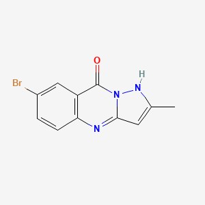 7-Bromo-2-methylpyrazolo[5,1-b]quinazolin-9(1H)-one