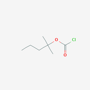 2-Methylpentan-2-yl carbonochloridate