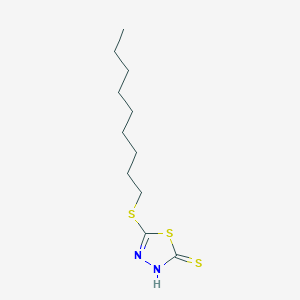 5-(Nonylsulfanyl)-1,3,4-thiadiazole-2(3H)-thione