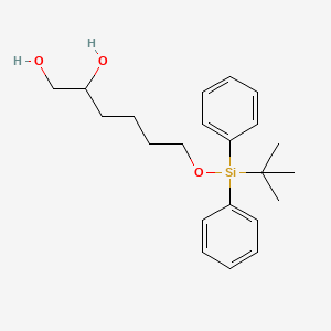 1,2-Hexanediol, 6-[[(1,1-dimethylethyl)diphenylsilyl]oxy]-