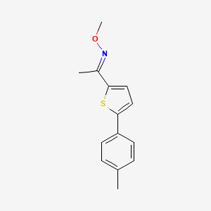 1-(5-(4-Methylphenyl)-2-thienyl)ethanone O-methyloxime