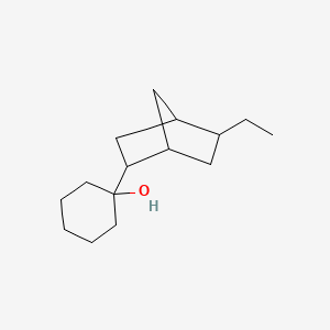 1-(5-Ethylbicyclo[2.2.1]heptan-2-yl)cyclohexan-1-ol