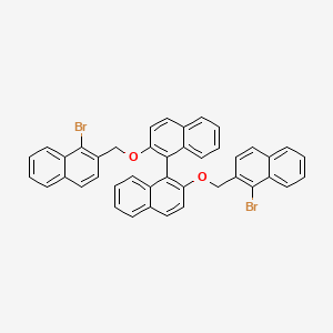 1,1'-Binaphthalene, 2,2'-bis[(1-bromo-2-naphthalenyl)methoxy]-