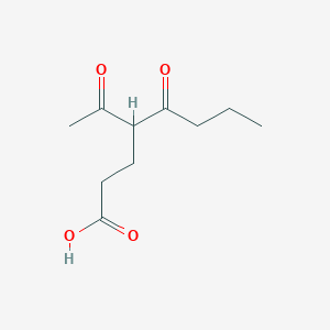 4-Acetyl-5-oxooctanoic acid