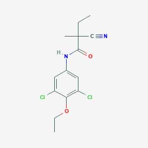 2-Cyano-N-(3,5-dichloro-4-ethoxyphenyl)-2-methylbutanamide