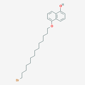 5-[(14-Bromotetradecyl)oxy]naphthalen-1-OL