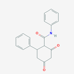 2,4-Dioxo-N,6-diphenylcyclohexane-1-carboxamide