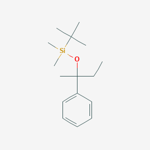 Silane, (1,1-dimethylethyl)dimethyl(1-methyl-1-phenylpropoxy)-