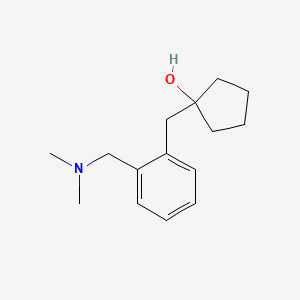 1-{2-[(Dimethylamino)methyl]benzyl}cyclopentanol