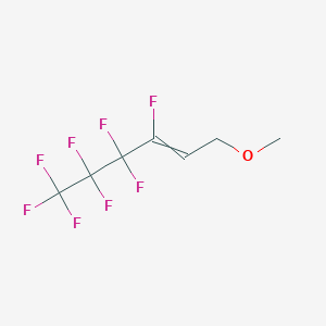 3,4,4,5,5,6,6,6-Octafluoro-1-methoxyhex-2-ene