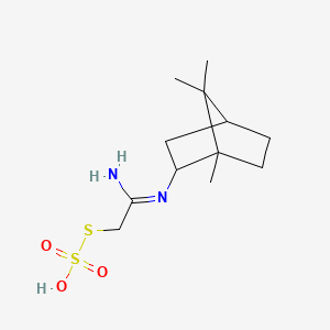 S-((N-Bornylamidino)methyl) hydrogen thiosulfate