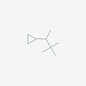 (3,3-Dimethylbutan-2-yl)cyclopropane